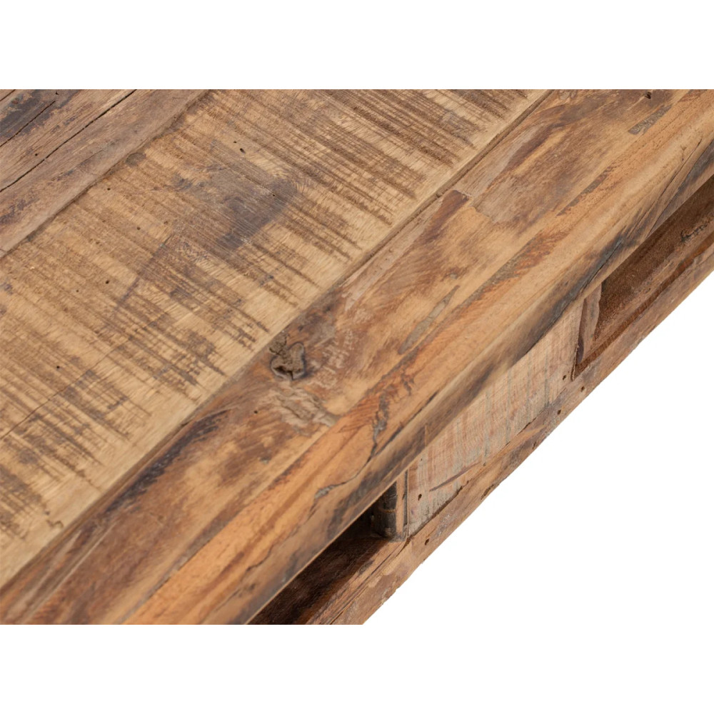 Masivní jídelní stůl 180x90 Oldwood recyklované dřevo