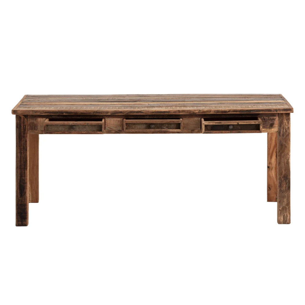 Masivní jídelní stůl 180x90 Oldwood recyklované dřevo