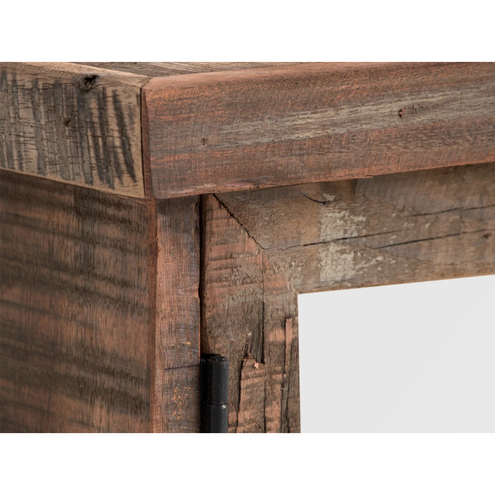Koupelnová zrcadlová skříňka 60x45 Oldwood recyklované dřevo