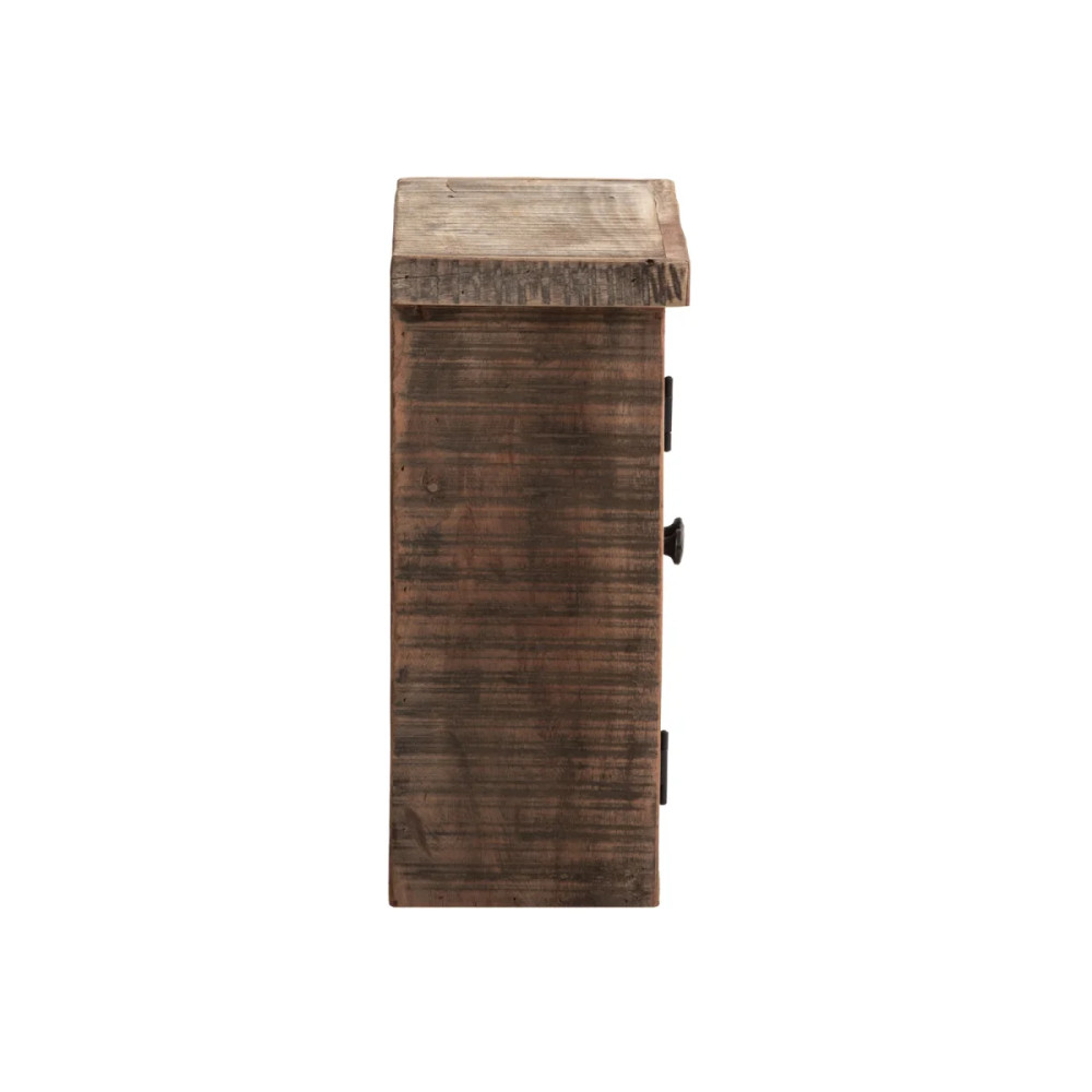 Koupelnová zrcadlová skříňka 60x45 Oldwood recyklované dřevo