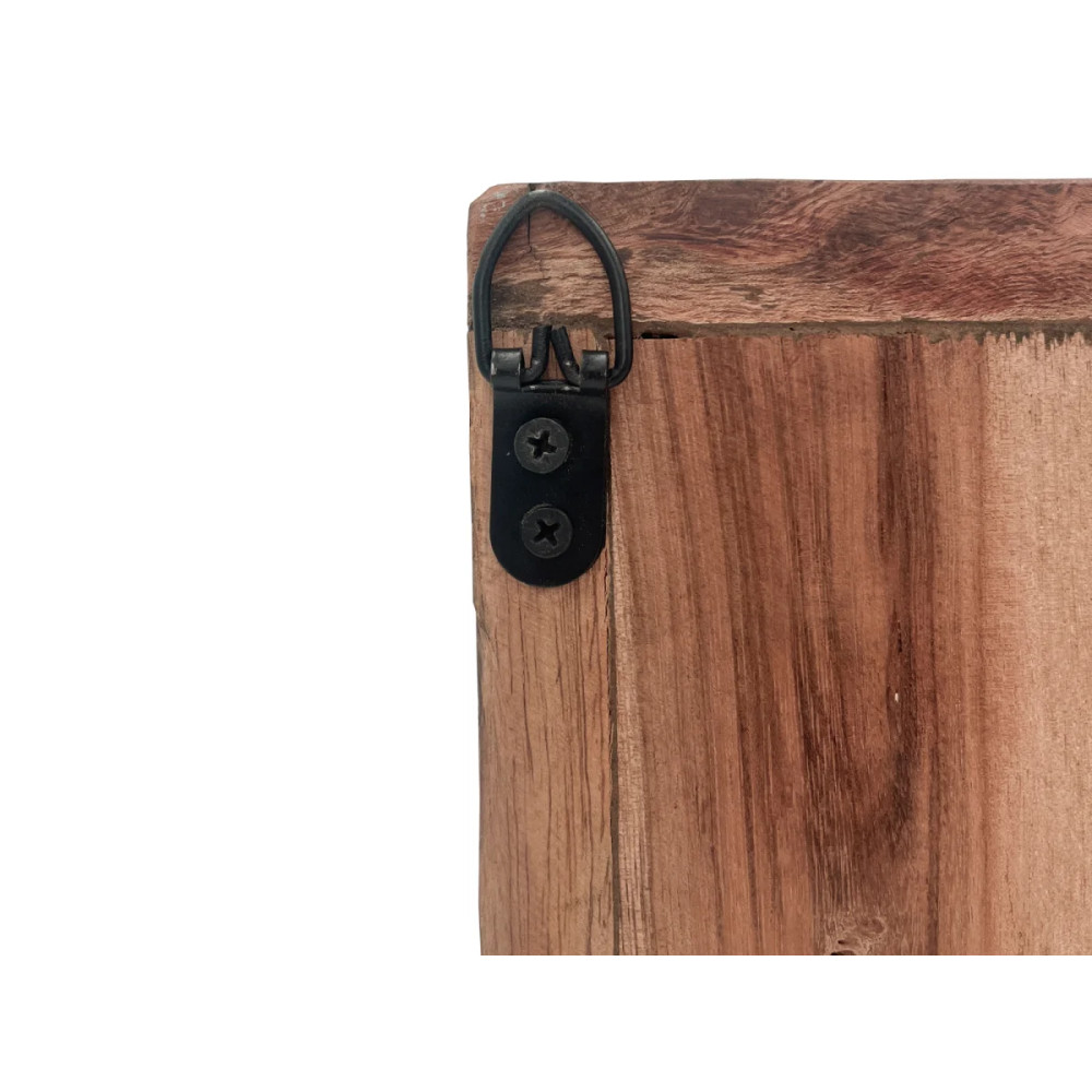 Dřevěná skříňka na klíče 29x29 Oldwood masiv recyklované dřevo