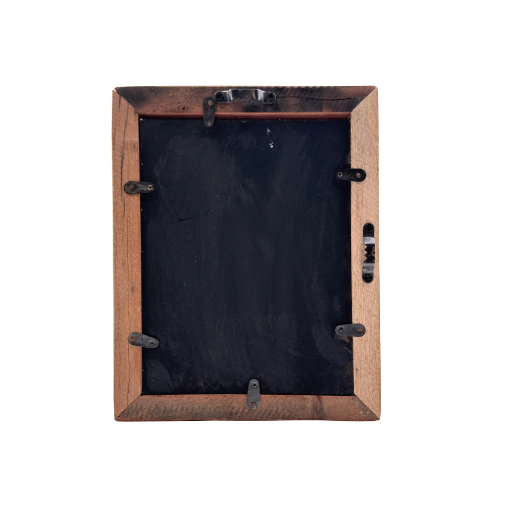 Dřevěný fotorámeček 19x24 Oldwood masiv recyklované dřevo