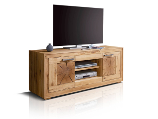 Stolek pod TV dub Alps divoký dub