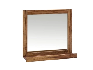 Dřevěné zrcadlo Neapol 70x66 palisandr