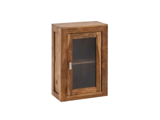 Nástěnná koupelnová skříňka Neapol masiv palisandr