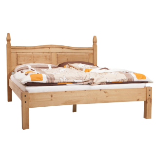 Postel borovice 180x200 Corona medová