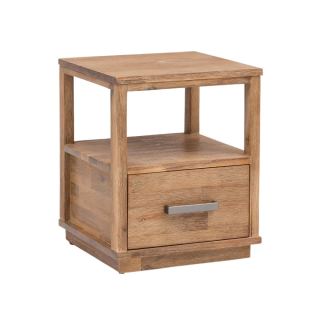 Noční stolek Woodlive akátové dřevo