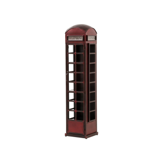 Kovová vitrína London