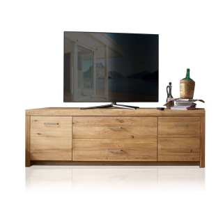 Masivní TV stolek 223 cm Bern II divoký dub