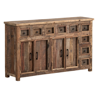 Dřevěný příborník Oldwood recyklované dřevo