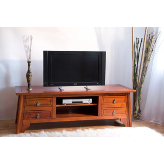 Masivní TV stolek borovice China Ming 170x60